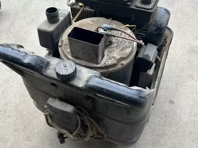 Dirty and worn Edge Panther pressure washer prior to service and repair, showing condition before maintenance work.